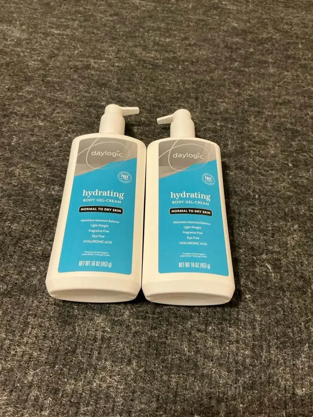 Daylogic Hydrating Body Gel-Cream 16 oz (Pack of 2)